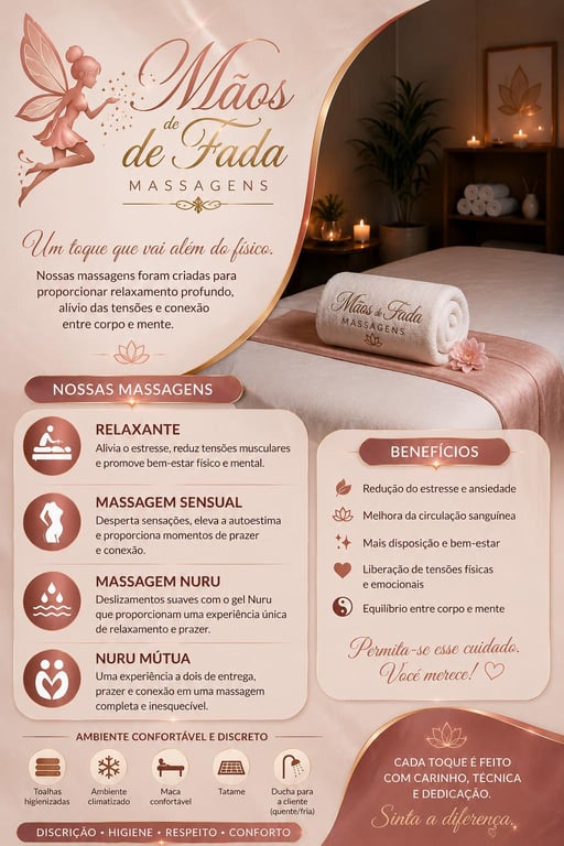 Mãos de Fada Massagens Massagem
