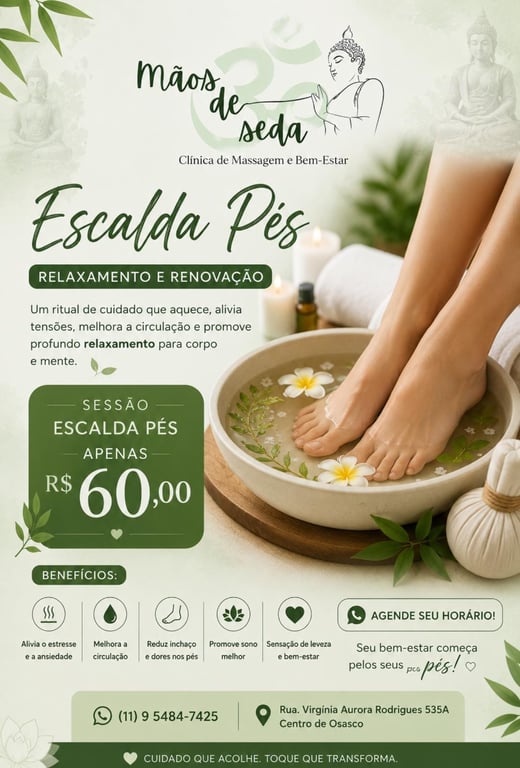 Mão de seda ,venha sentir um dos melhores toques de Osasco. Massagem em