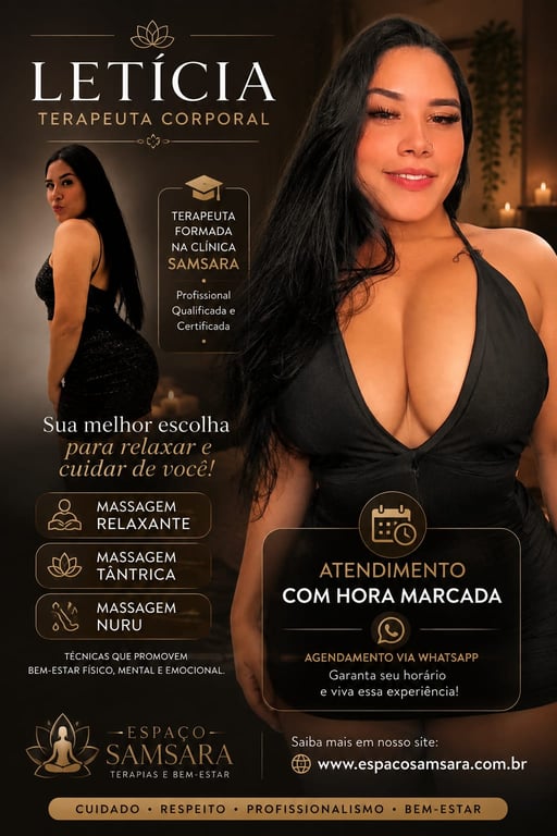 Letícia Massagem Sensual com profissionalismo !!