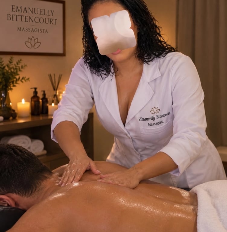 EMANUELLY BITTENCOURT PERMITA SE VIVER UMA EXPERIÊNCIA ÚNICA Massagem