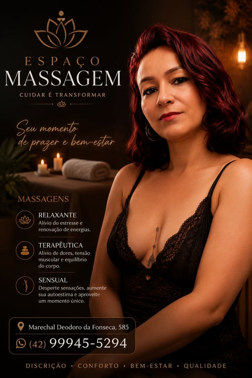 Espaço relaxe bem massagem