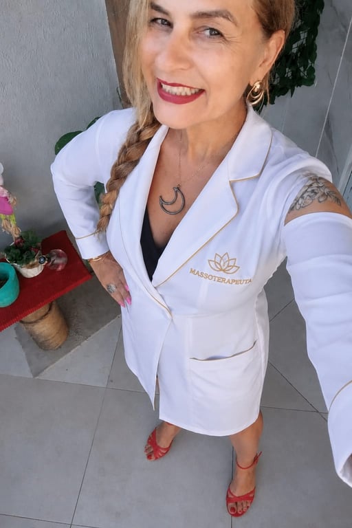 Fernanda massoterapeuta. Experiente. Massagem
