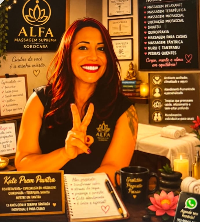 Kate massagista preferida, atendendo em Sorocaba, mix massagens