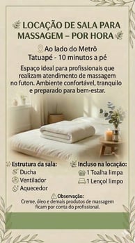 Locação de sala - Tatuapé