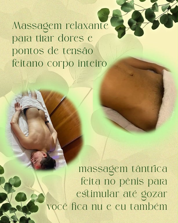 André massoterapeuta dotado com local