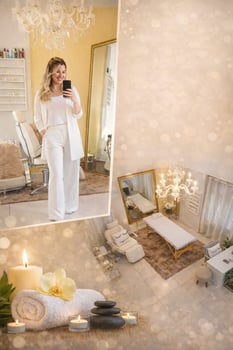  Massagem ou Depilação? O momento é seu. Reserve seu horario.