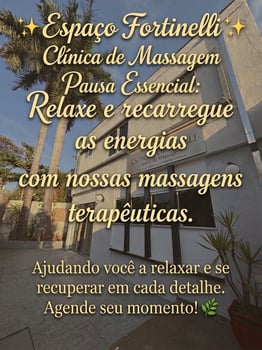Espaço Fortinelli massagem