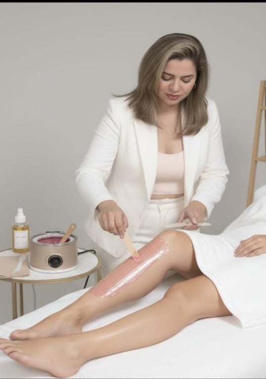 Cristina massoterapeuta e depilação
