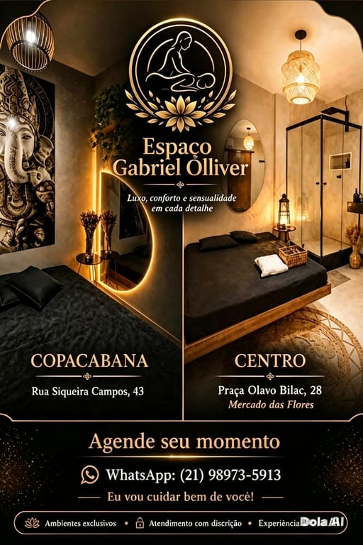 Masso Gabriel Olliver A melhor massagem do Rio! Massagem