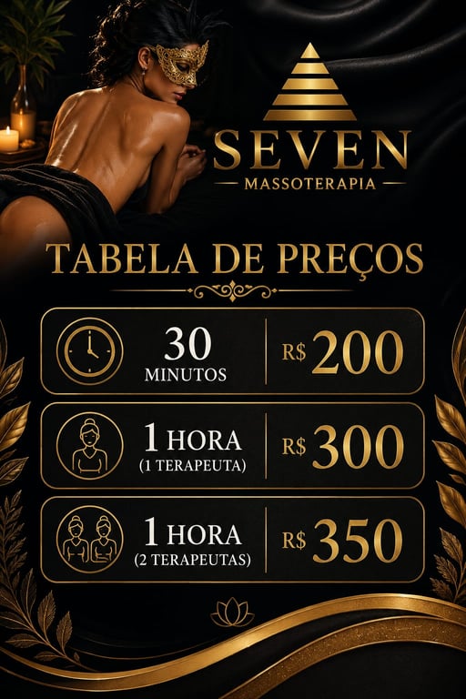 Seven Massoterapia massagens de alta qualidade Massagem