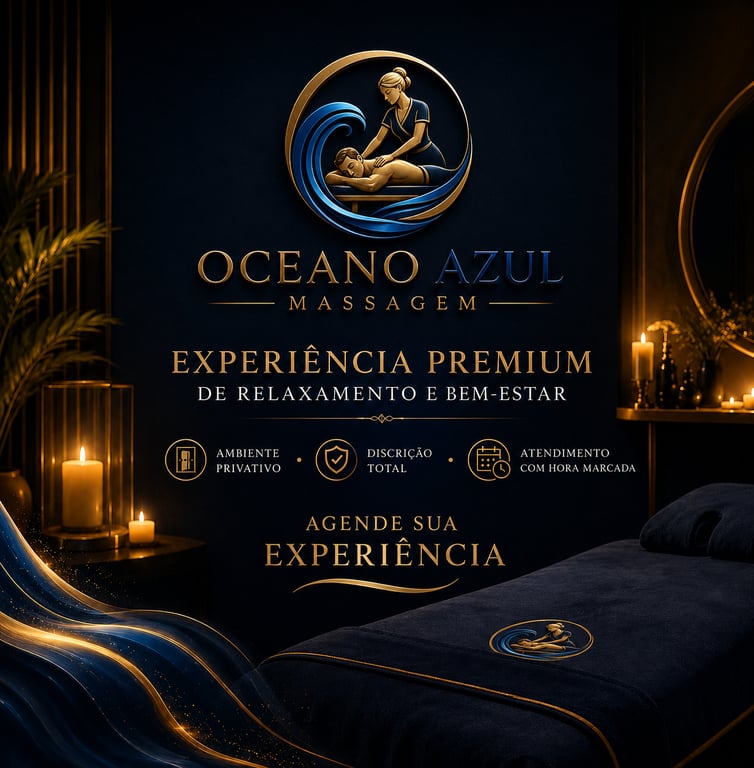 Oceano Azul Massagem Relaxe com a Melhor Massagem Tântrica & Nuru