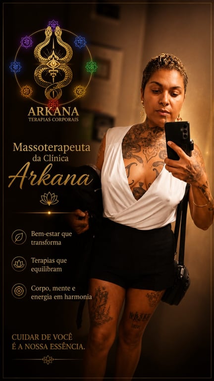 Arkana Terapias: Tântrica, Nuru, relaxante... Massagista