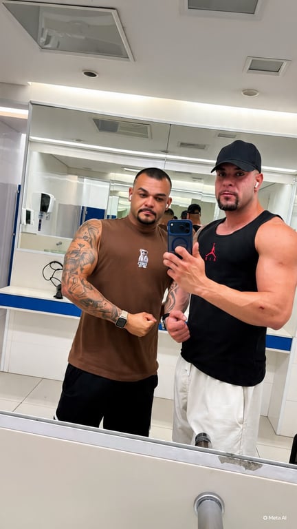 Massagem a 4 maos, Bruno e Ronaldo