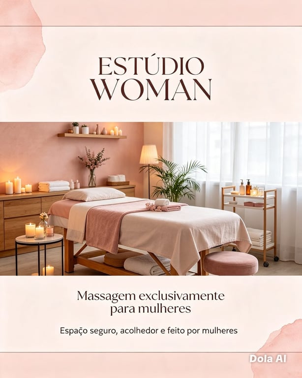 Studio Woman Massagem Tântrica para publico feminino. Massagem em