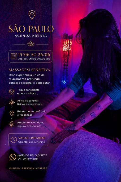 Dafini terapias tântrica e nuru !! Vivência é uma exclusividade