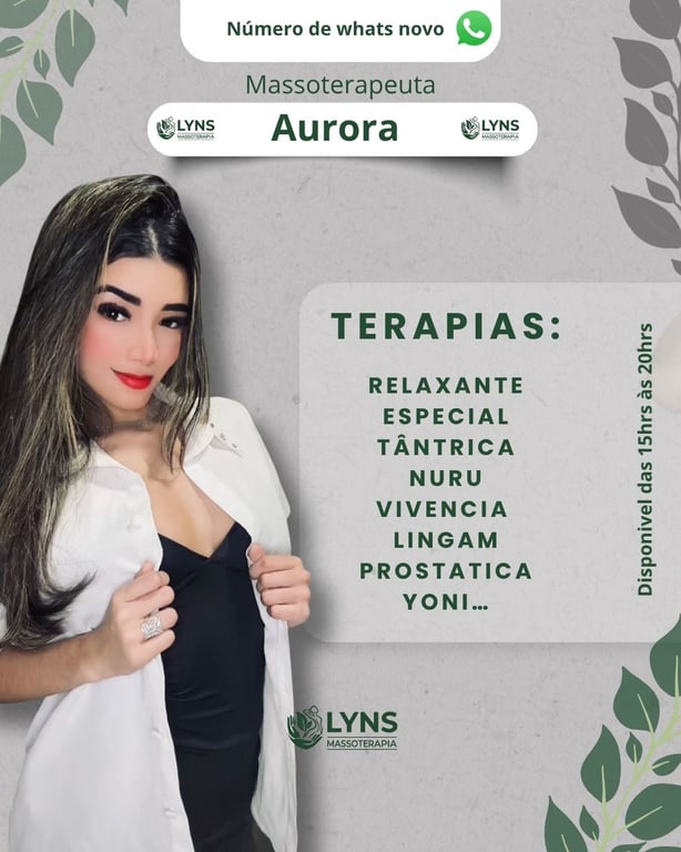 Aurora Massoterapeuta * Massagens Sensuais