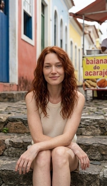 Lotte van Dijk ruiva natural com conteúdos exclusivos Massagem