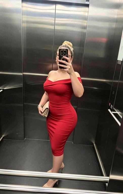COROA GORDINHA BRANQUINHA BAIXINHA LOIRA 48 Anos