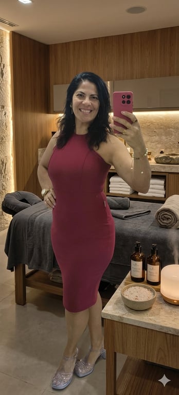 Olá, sou Vevê e trabalho com vários tipos de massagens. Massagem