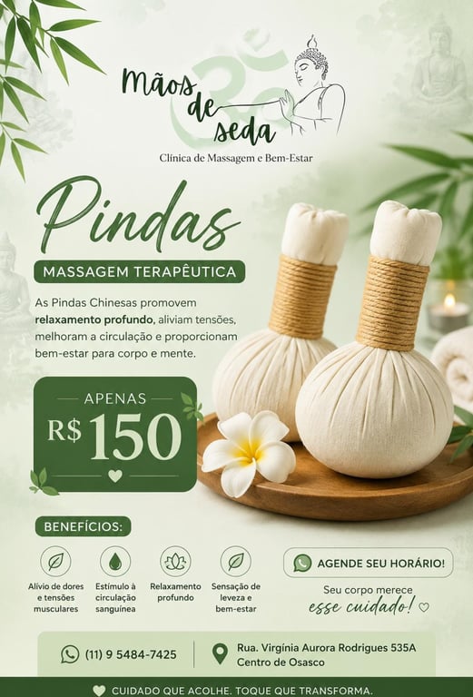 Mão de seda ,venha sentir um dos melhores toques de Osasco. Massagem em