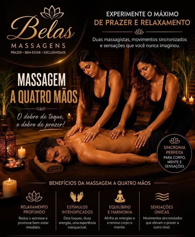 Belas Massagens Seu momento de prazer e relaxamento é aqui.