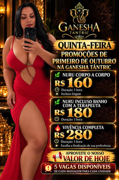 Ganesha tantric  Quatro mãos duas terapeutas 250,0 1hora