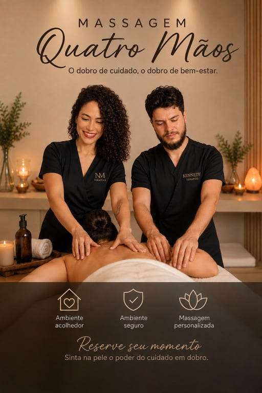 Massagens para terapias femininas. Relaxante, Tântrica e Nuru Massagem
