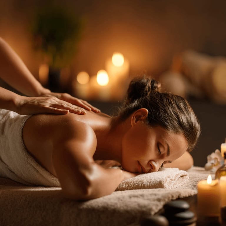 Massagens Relaxantes e Sensoriais Atendimento só pra mulheres