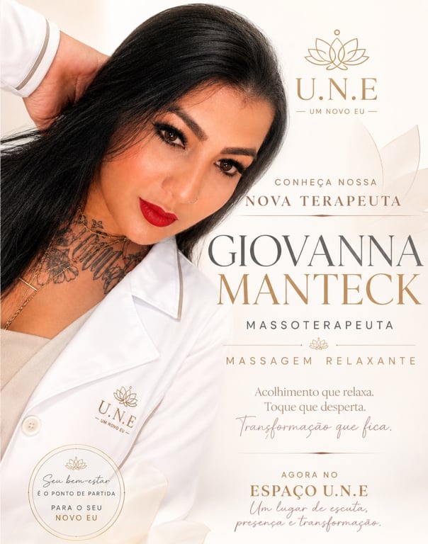 Massoterapeuta especializada em bem estar e relaxamento
