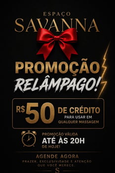 Espaço Savanna | Massagem Sensual