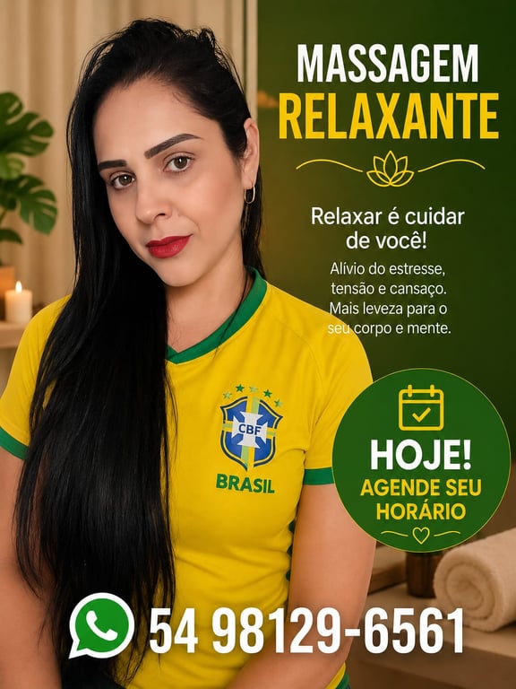 Massagem Relaxante e Terapêutica com Sarah .