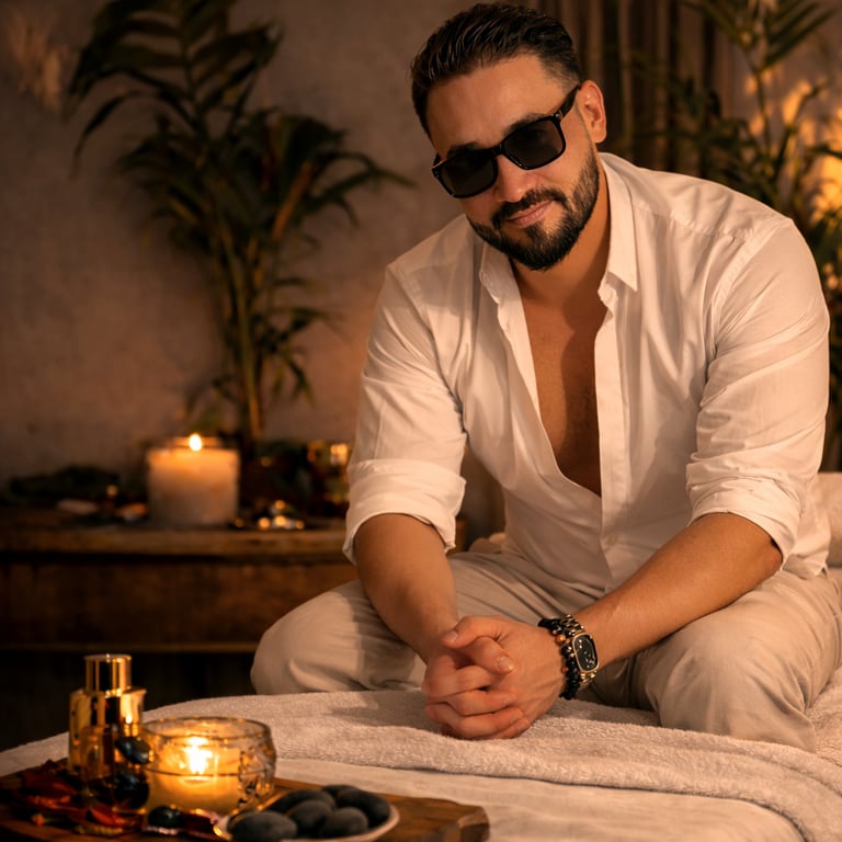 Lui - Massoterapeuta Tântrico! Massagem nuru