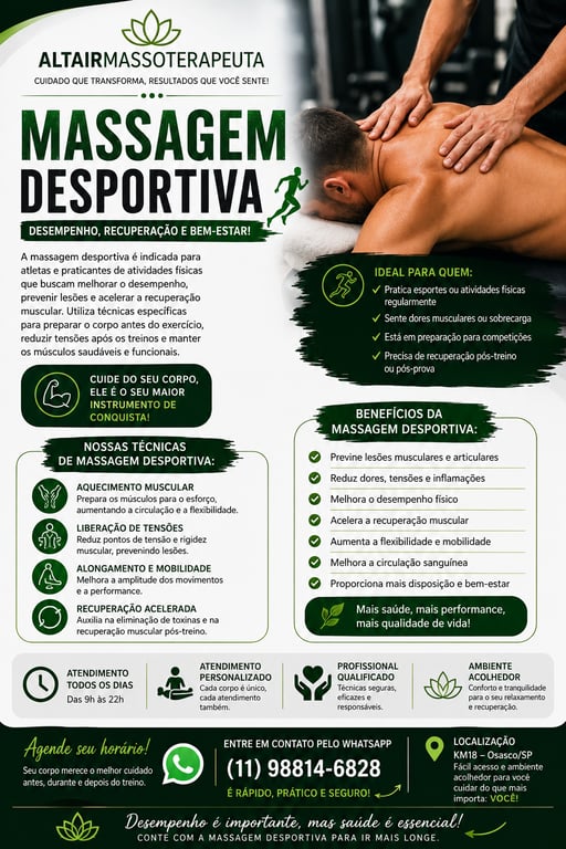 Massagem km18 Massagem