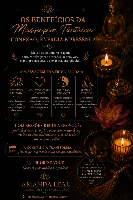 Amanda Leal Massoterapeuta Massagem Tântrica e Relaxante Massagem tântrica em