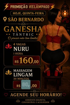 Ganesha tantric SBC - um espaço pensado para quem busca desacelerar