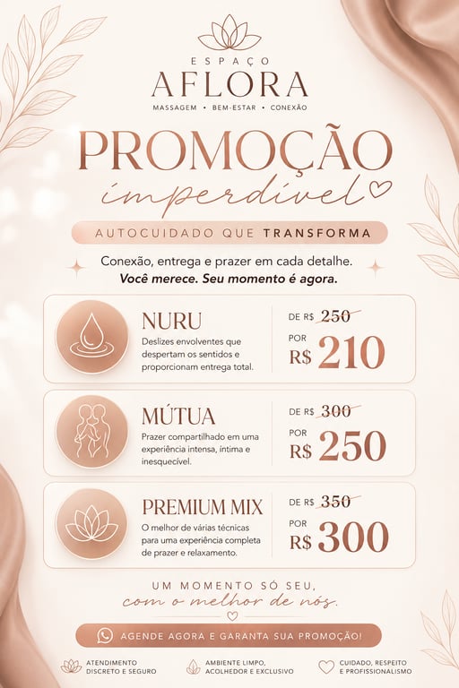CLÍNICA DE MASSOTERAPIA ESPAÇO AFLORA