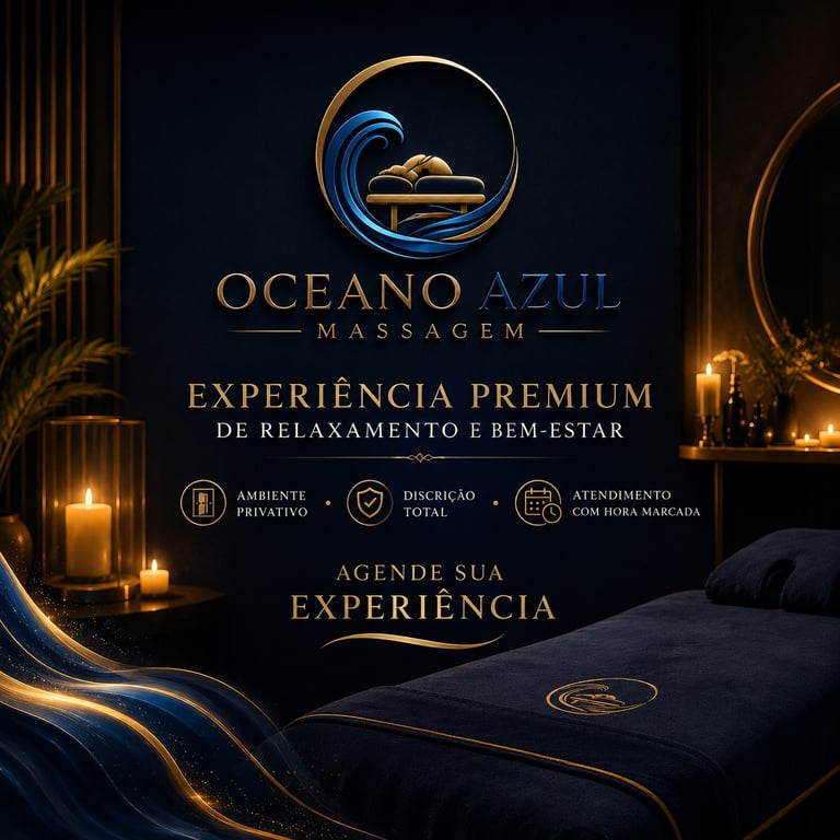 Oceano Azul Massagem Relaxe com a Melhor Massagem Tântrica & Nuru