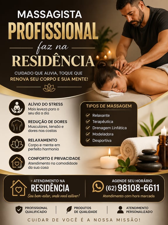 Massagens Relaxantes e Sensoriais Atendimento só pra mulheres Massagem tântrica em
