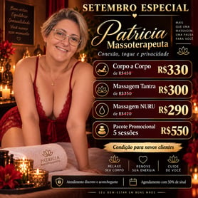 Patricia | Prazer e Conexão para Homens 45+