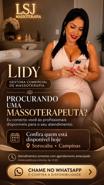 Lidy | Gestora Comercial de Massoterapia