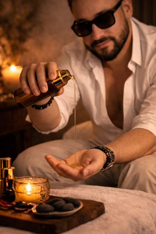 Lui - Massoterapeuta Tântrico! Massagem nuru