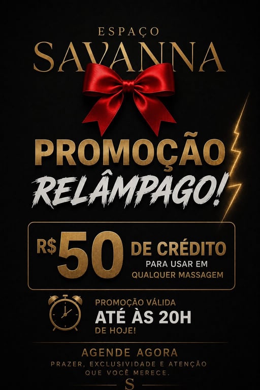 Espaço Savanna | Massagem Sensual