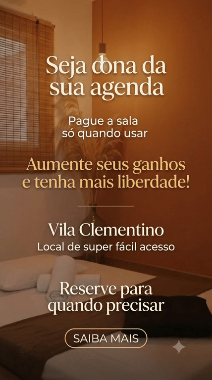 Atenda sem custo fixo. Alugue quando tiver agendamento
