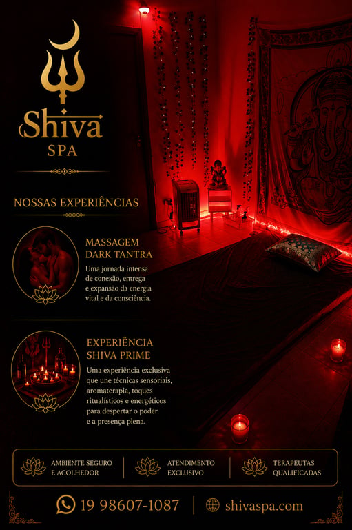 Tântrica, Relaxante l, Nuru, Vivências e Corporais Massagem em