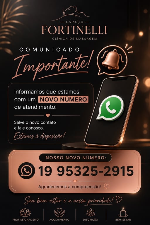 Espaço Fortinelli massagem