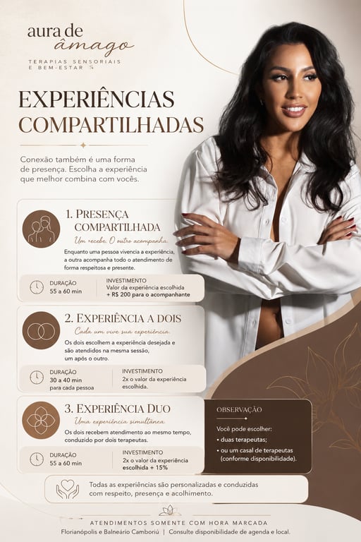 Manu Terapeuta | Experiência Sensorial Massagem