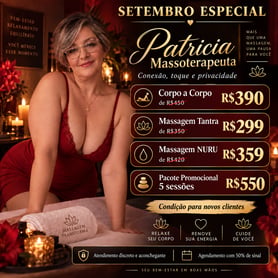 Patricia | Prazer e Conexão para Homens 45+