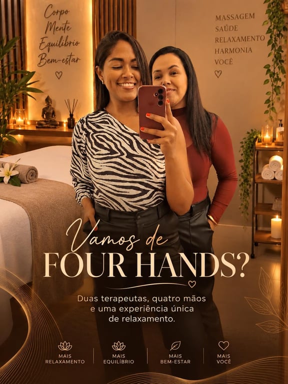 Camille e Isha Four Hands Último dia em Sorocacaba