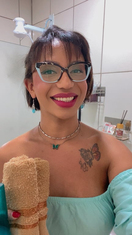 Mulher trans! massagem com final Massagem tântrica