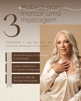 Regina terapeuta a mais de 15 anos transformando tensões em bem estar